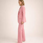 Aria | Women's Wide-Leg Flare Blazer Pant Suit Set