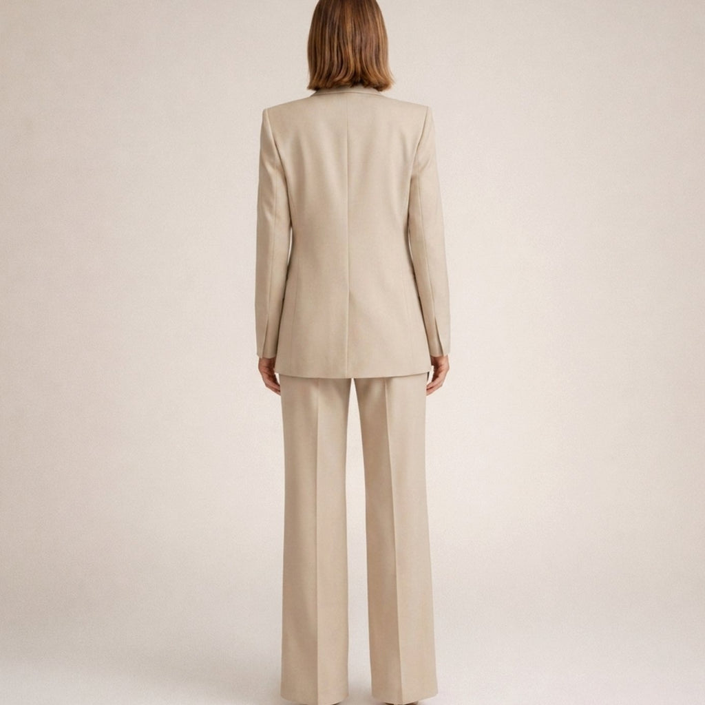 Aria | Women's Wide-Leg Flare Blazer Pant Suit Set