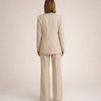 Aria | Women's Wide-Leg Flare Blazer Pant Suit Set